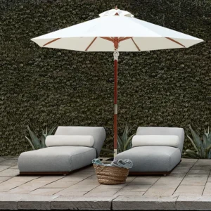 Outdoor Sun Loungers with Umbrella Outdoor Teak Sun Loungers with Patio Umbrella