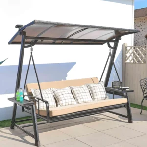 Outdoor 4-Seater Aluminum Swing Chair Outdoor 4-seater aluminum swing chair