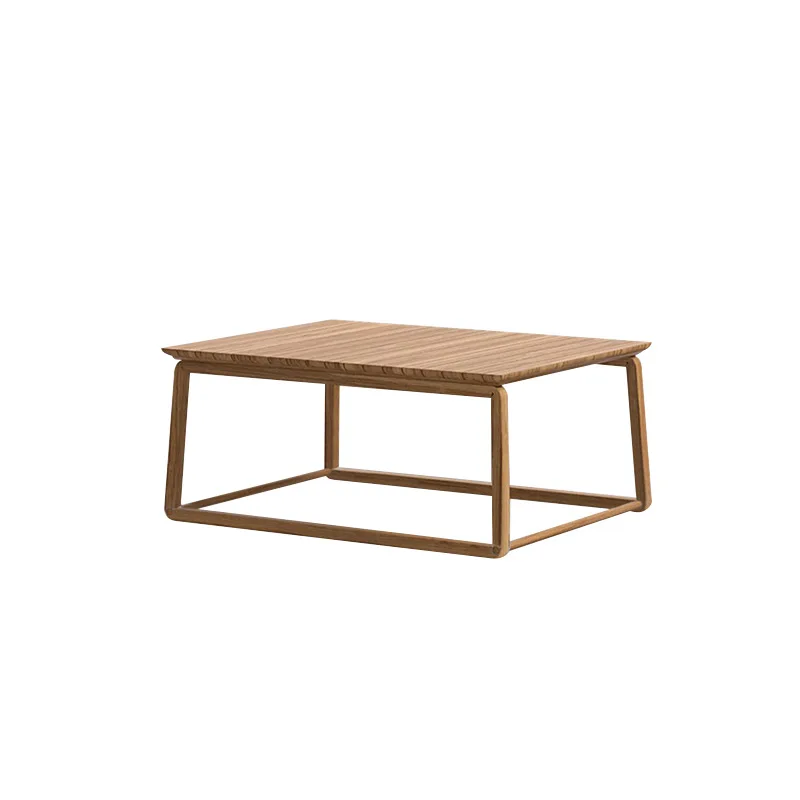 Rectangular Teak Coffee Table Rectangular outdoor teak coffee table